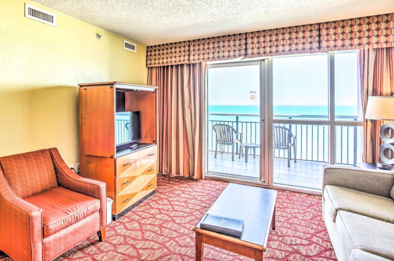 Beachfront Family Condo With View And Pool Access Myrtle Beach Exteriér fotografie
