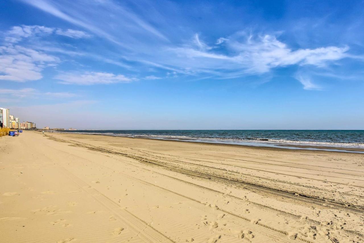 Beachfront Family Condo With View And Pool Access Myrtle Beach Exteriér fotografie