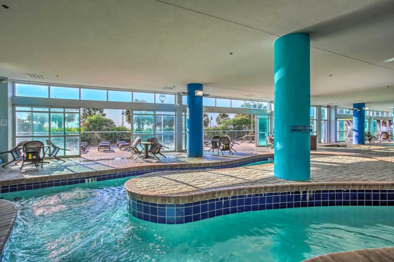 Beachfront Family Condo With View And Pool Access Myrtle Beach Exteriér fotografie