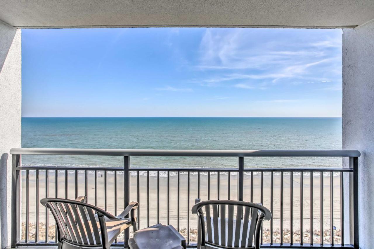 Beachfront Family Condo With View And Pool Access Myrtle Beach Exteriér fotografie