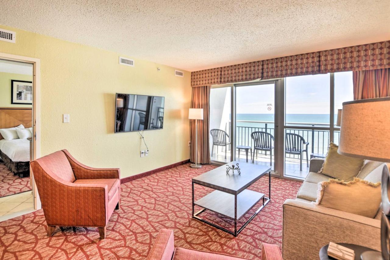 Beachfront Family Condo With View And Pool Access Myrtle Beach Exteriér fotografie